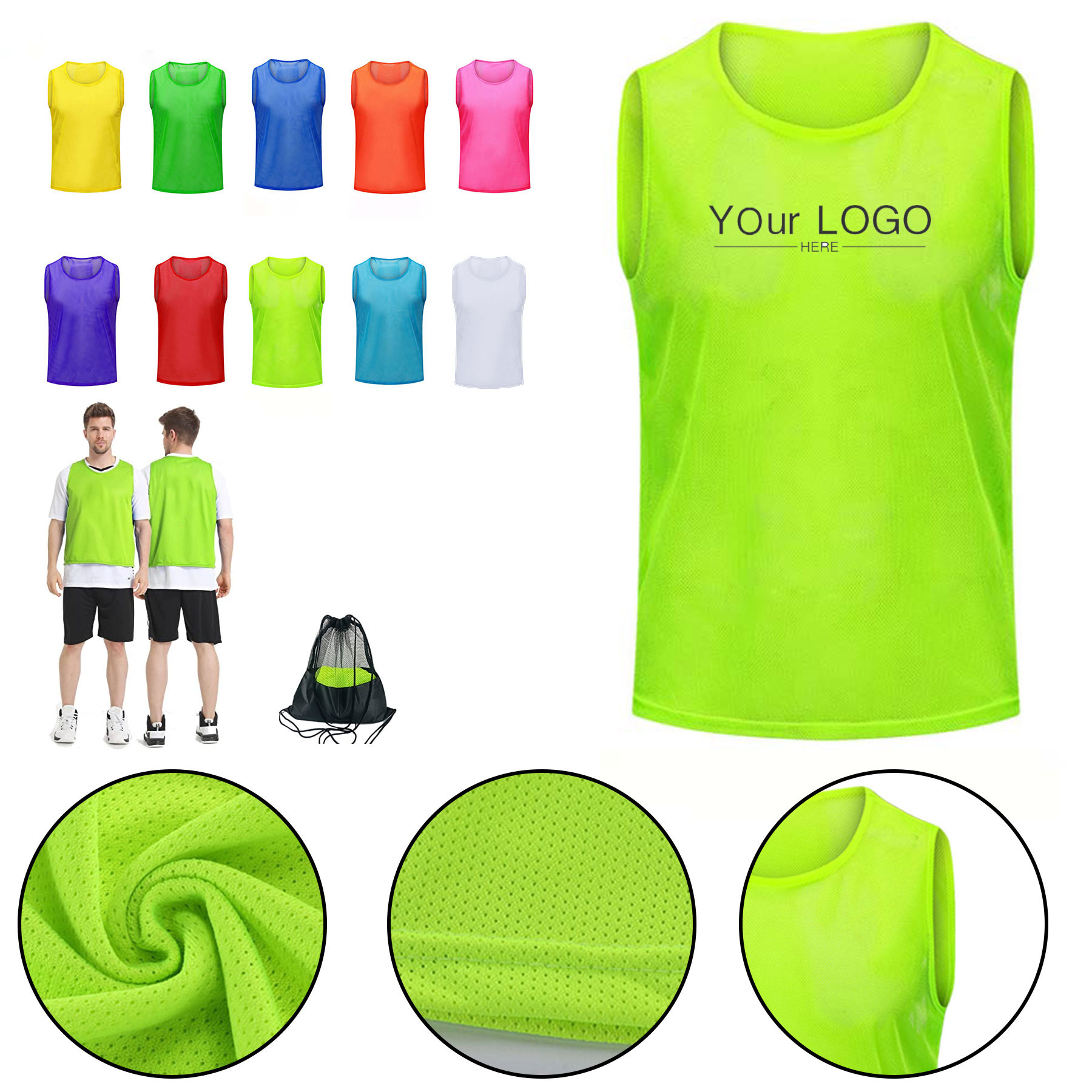 Sports Team Scrimmage Vest Jersey 2