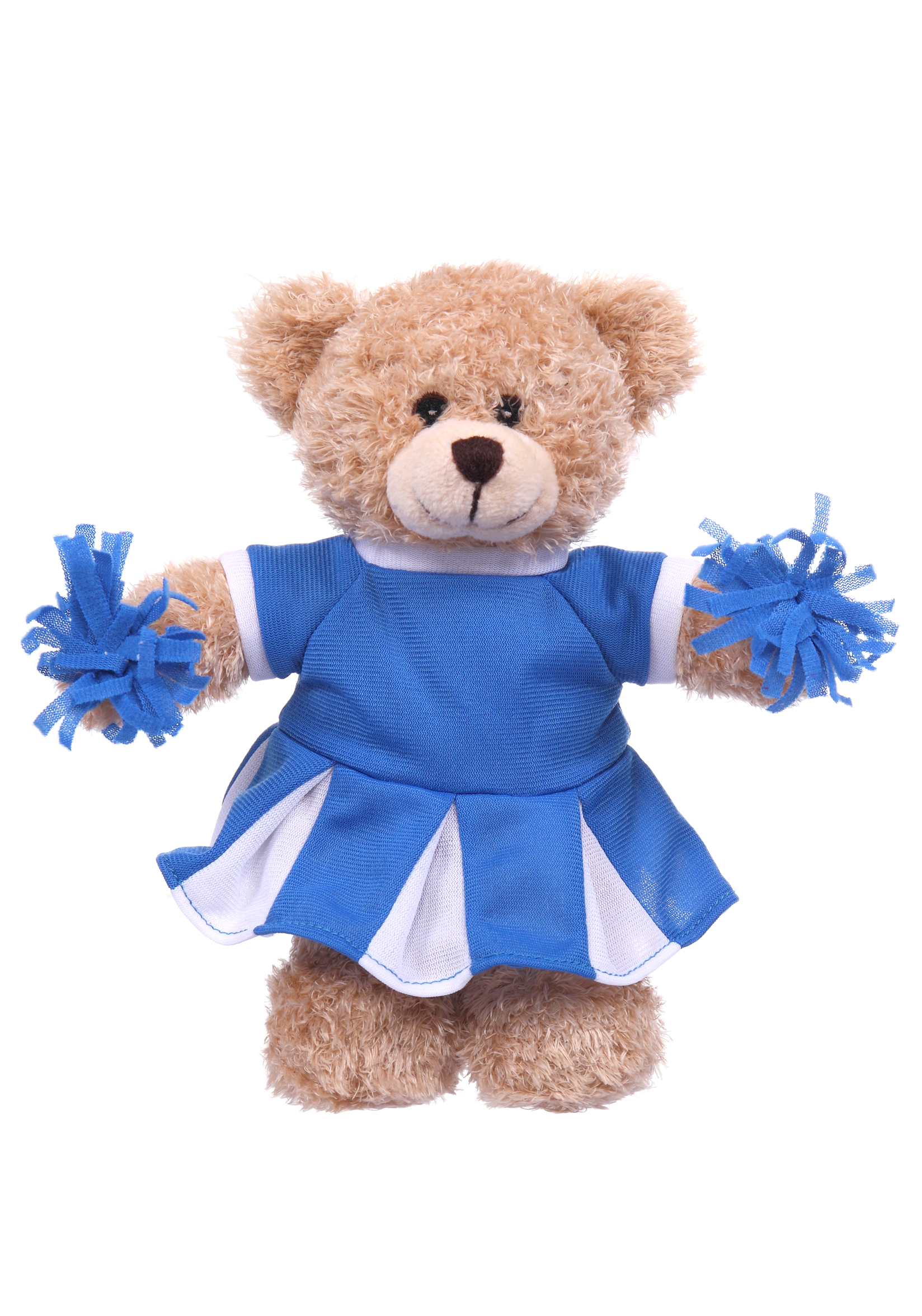Soft Plush Tan Bear in Cheerleader Outfit 2