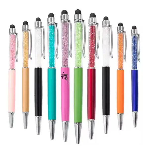 Elegant Slender Crystal Ballpoint Pen