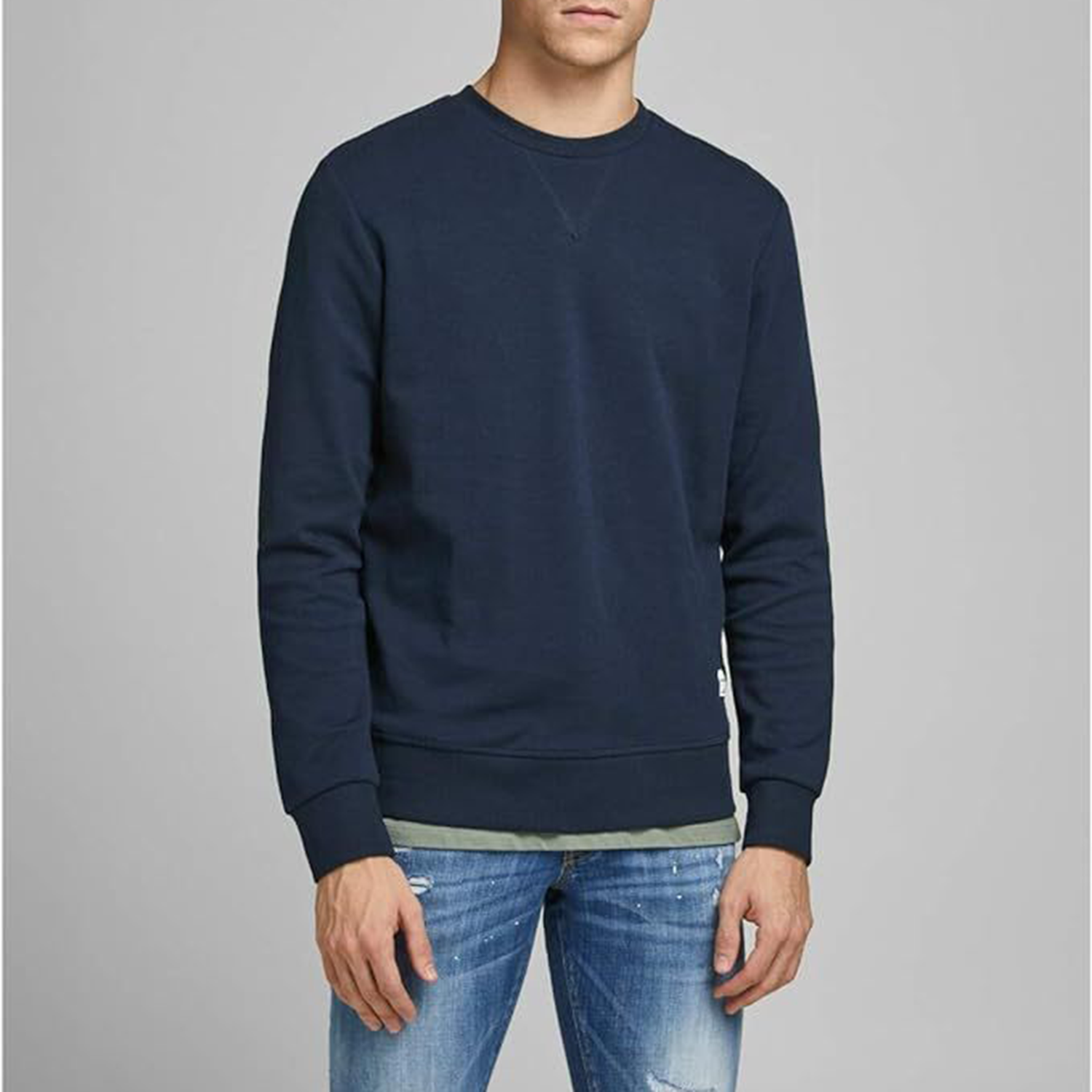 Lightweight Crewneck Sweatshirts, custom hoodie or sweatshirt with logo imprint 1