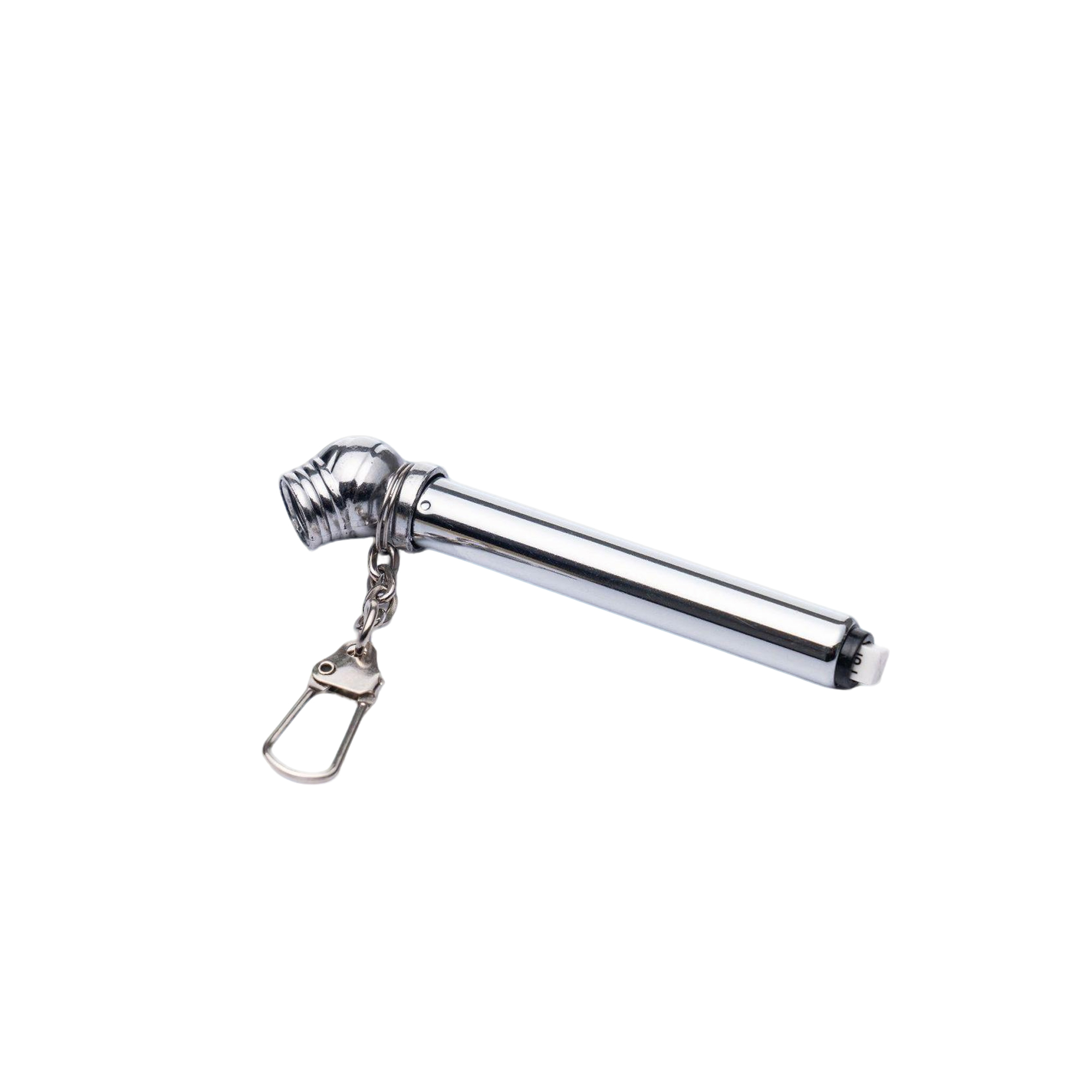 Aluminum Tire Pressure Gauge Key Chain 3.15" By 0.4" 8