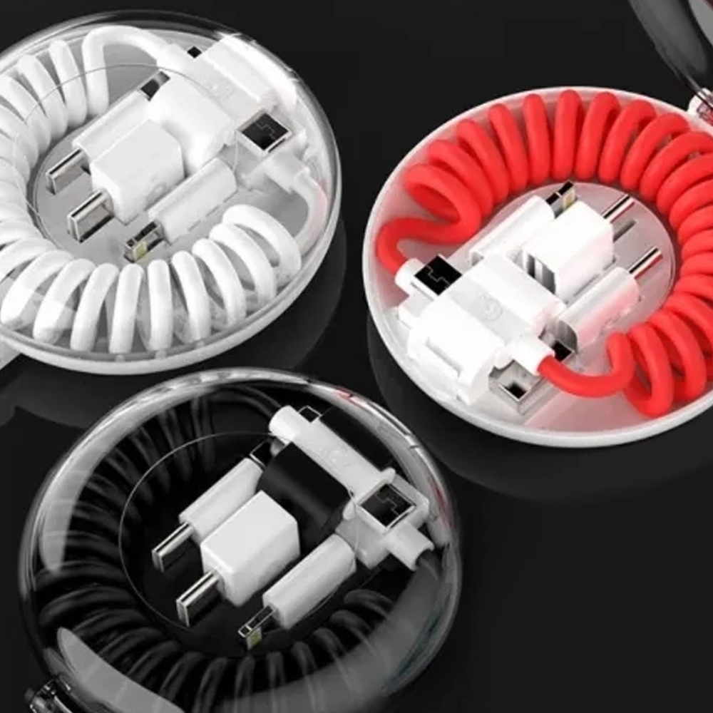 PocketCoil 3-in-1 Retractable Travel Charger 4