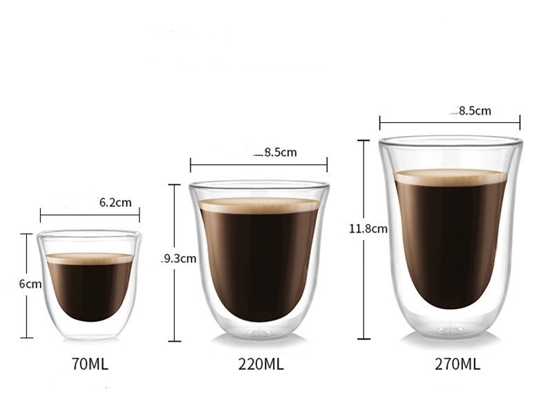 Double Walled Glasses Thermo Tumber, Barware, Drinkware 3