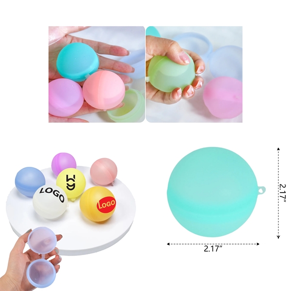MOQ 100 Reusable Silicone Water Bomb Balloons 2