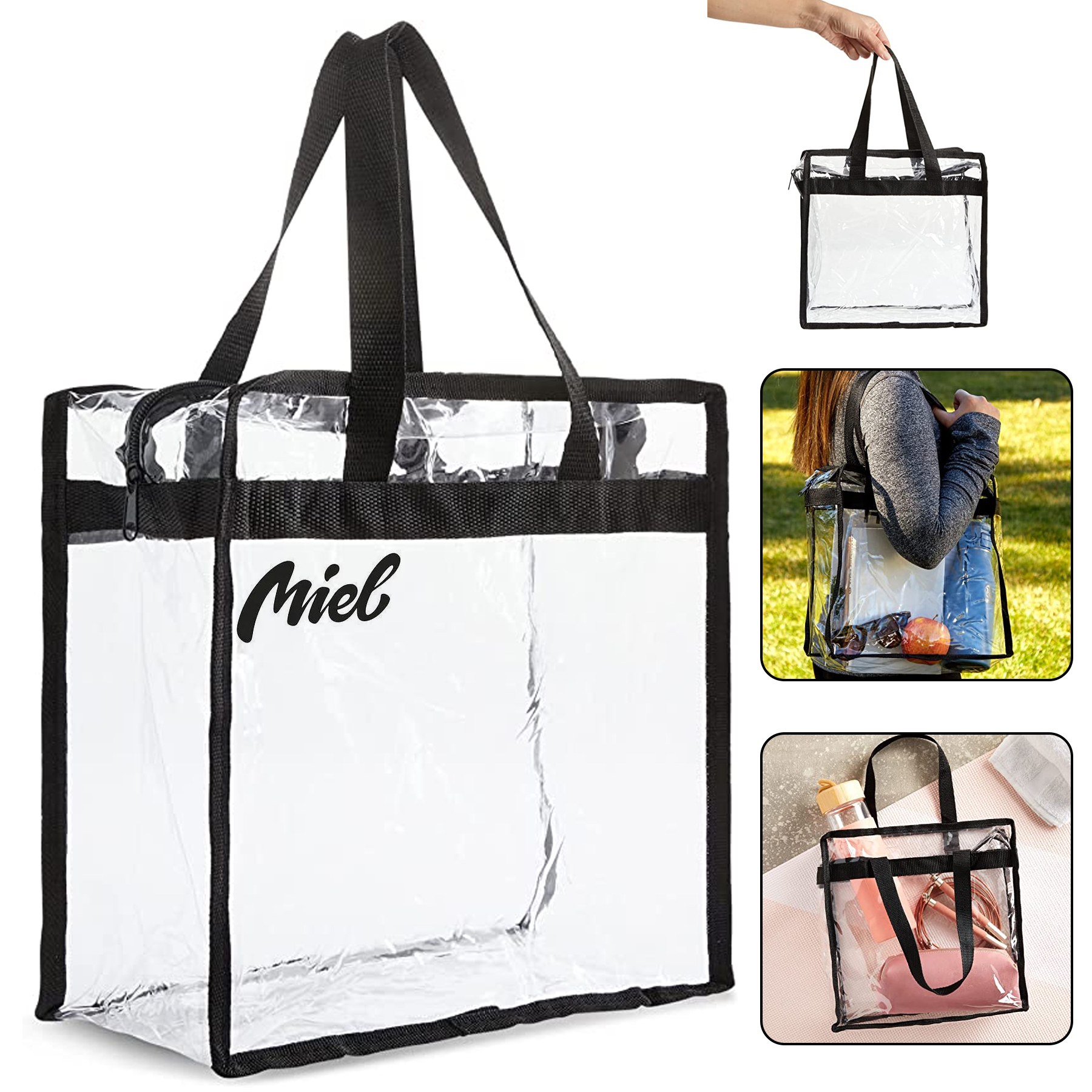 Clear Stadium Approved Tote Bags 2