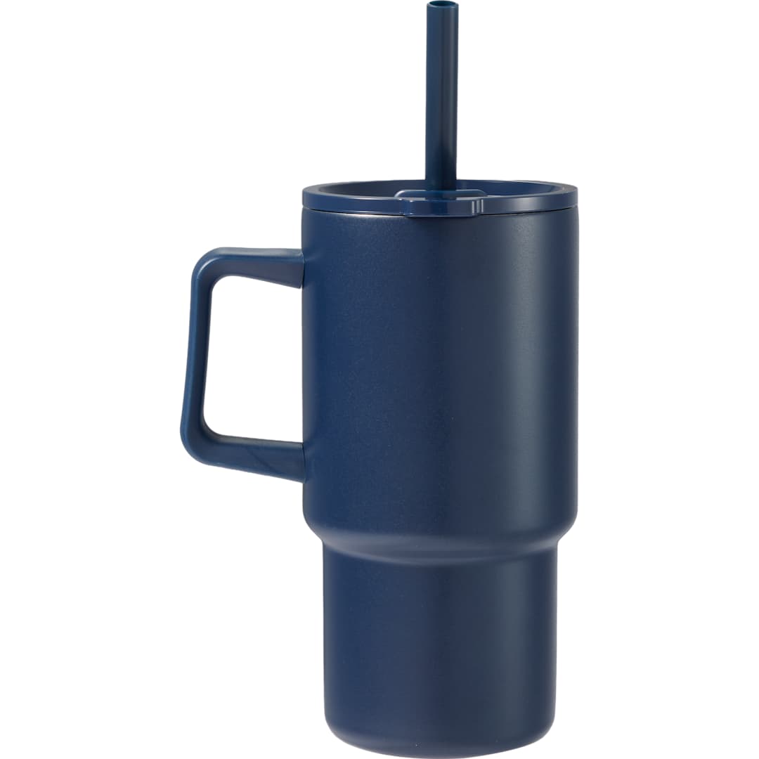 Summit 18oz Recycled Vacuum Insulated Mug w/ Straw 166