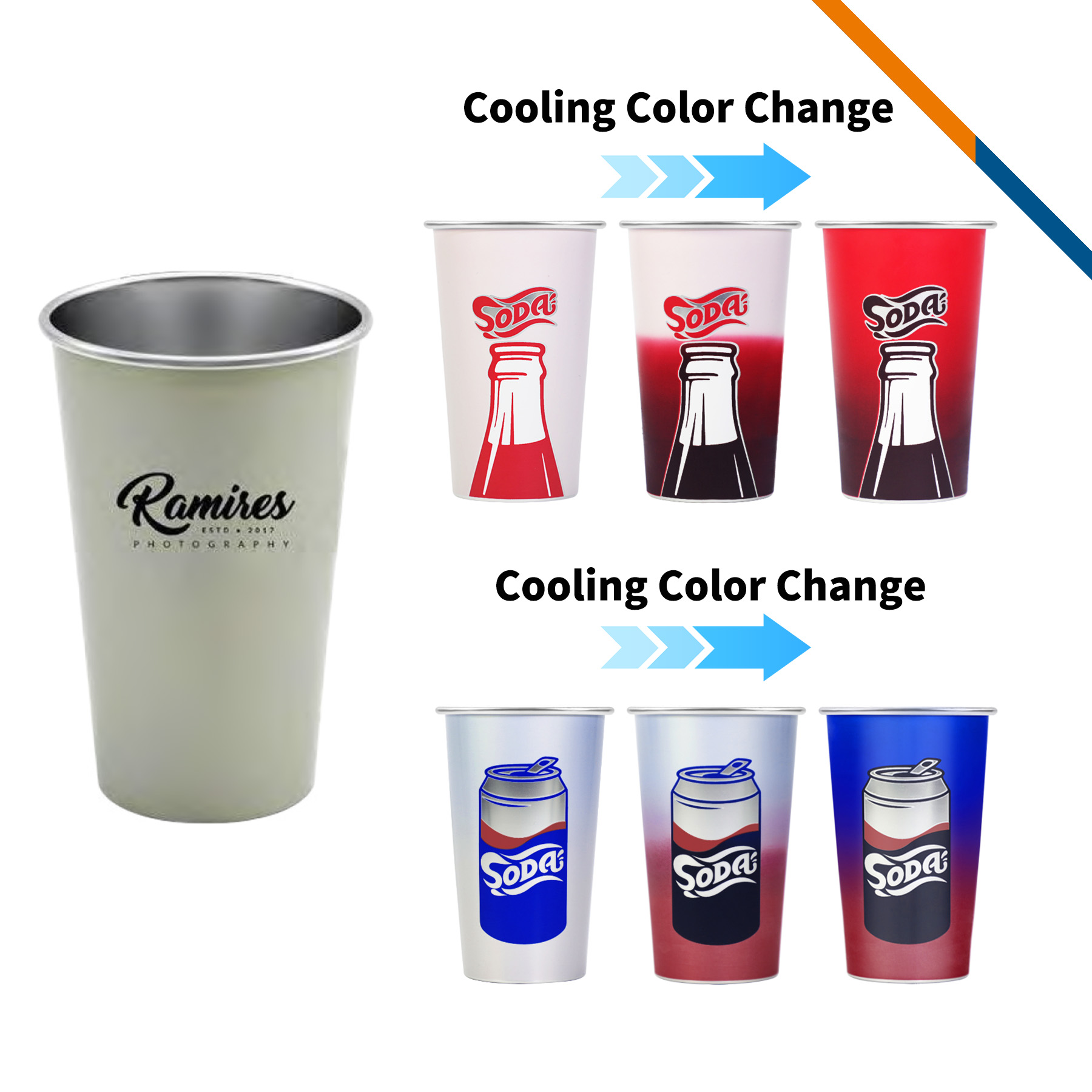 Plenta Cold Color Changing Cups 4