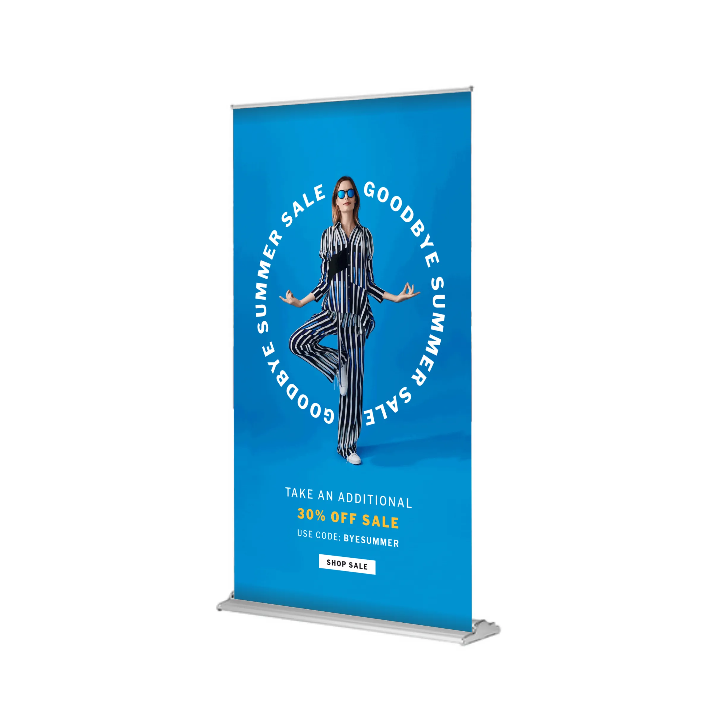 60" x 92" Wide Standard Retractable Banner Kit 7