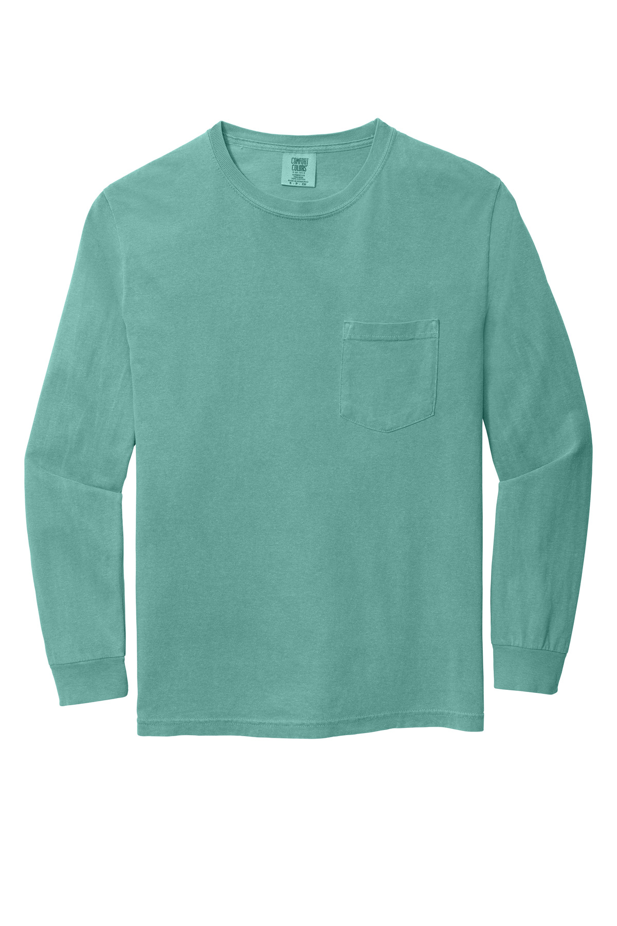COMFORT COLORS Heavyweight Ring Spun Long Sleeve Pocket Tee. 4410 176