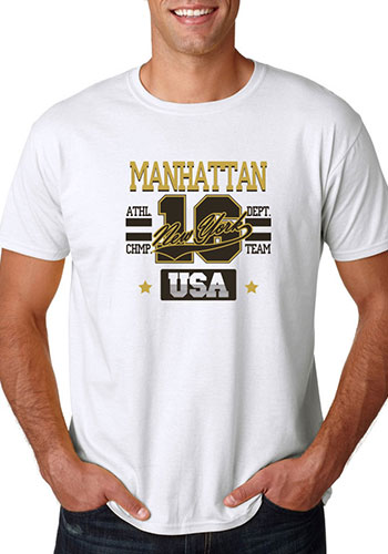 4.5 oz 100% Cotton Preshrunk Tees 50