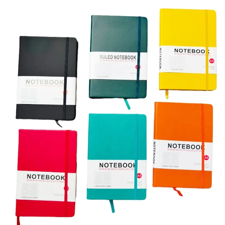 A5 Strap Imitation Leather Notebook 5