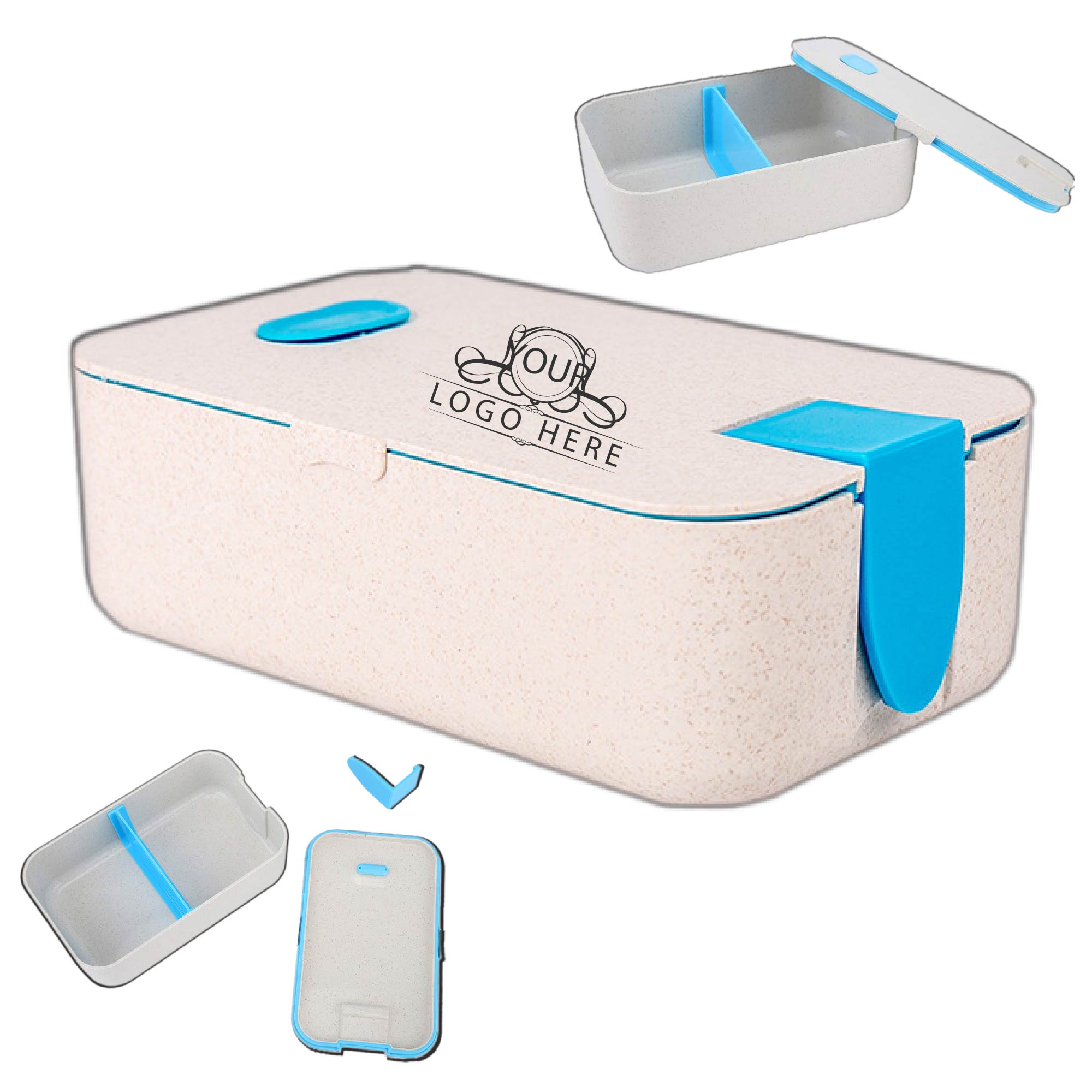 Wheat Straw Lunch Box set 1