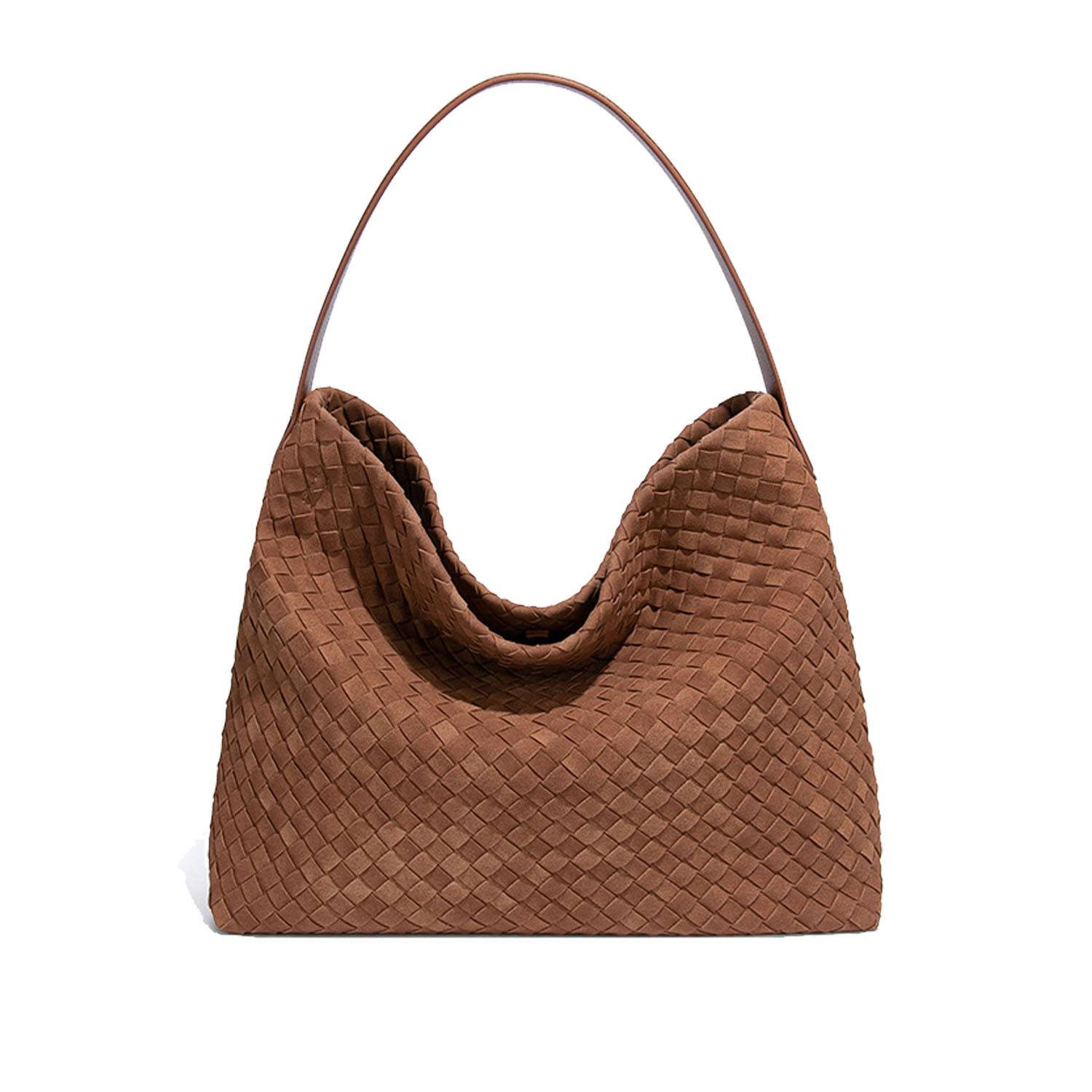 Vintage PU Leather Tote Bag w/ Detachable Strap 4