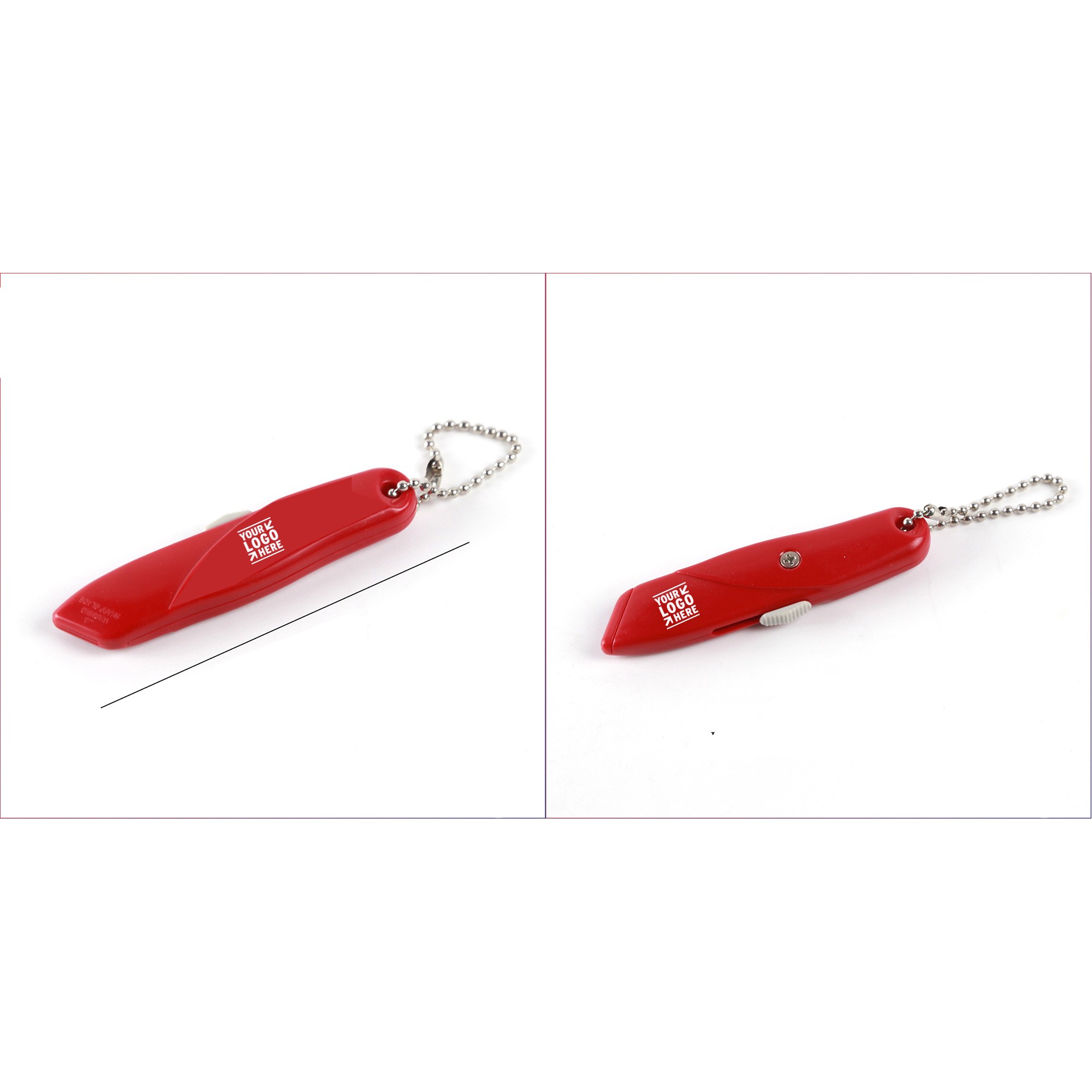 Mini Keychain Knife Box Opener 3