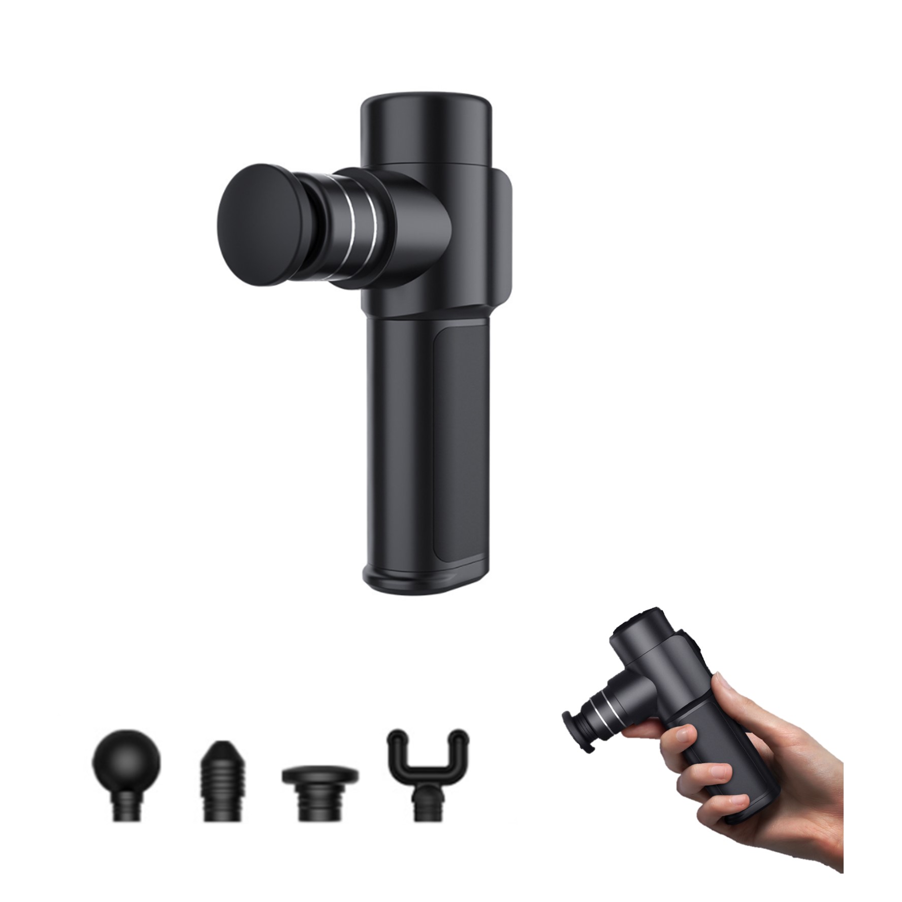 Mini Massage Gun with 4 Attachments MERACH 3
