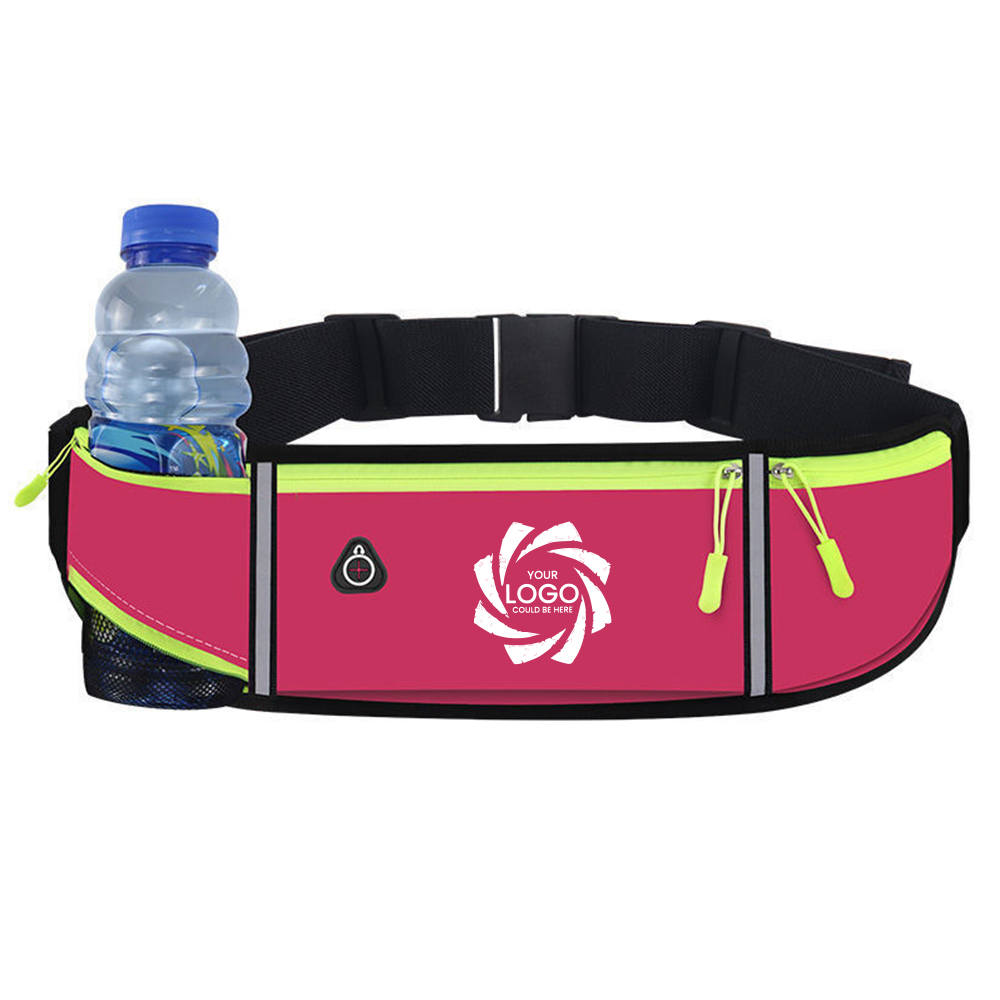 Multi functional sports fanny pack with bottle holder 2