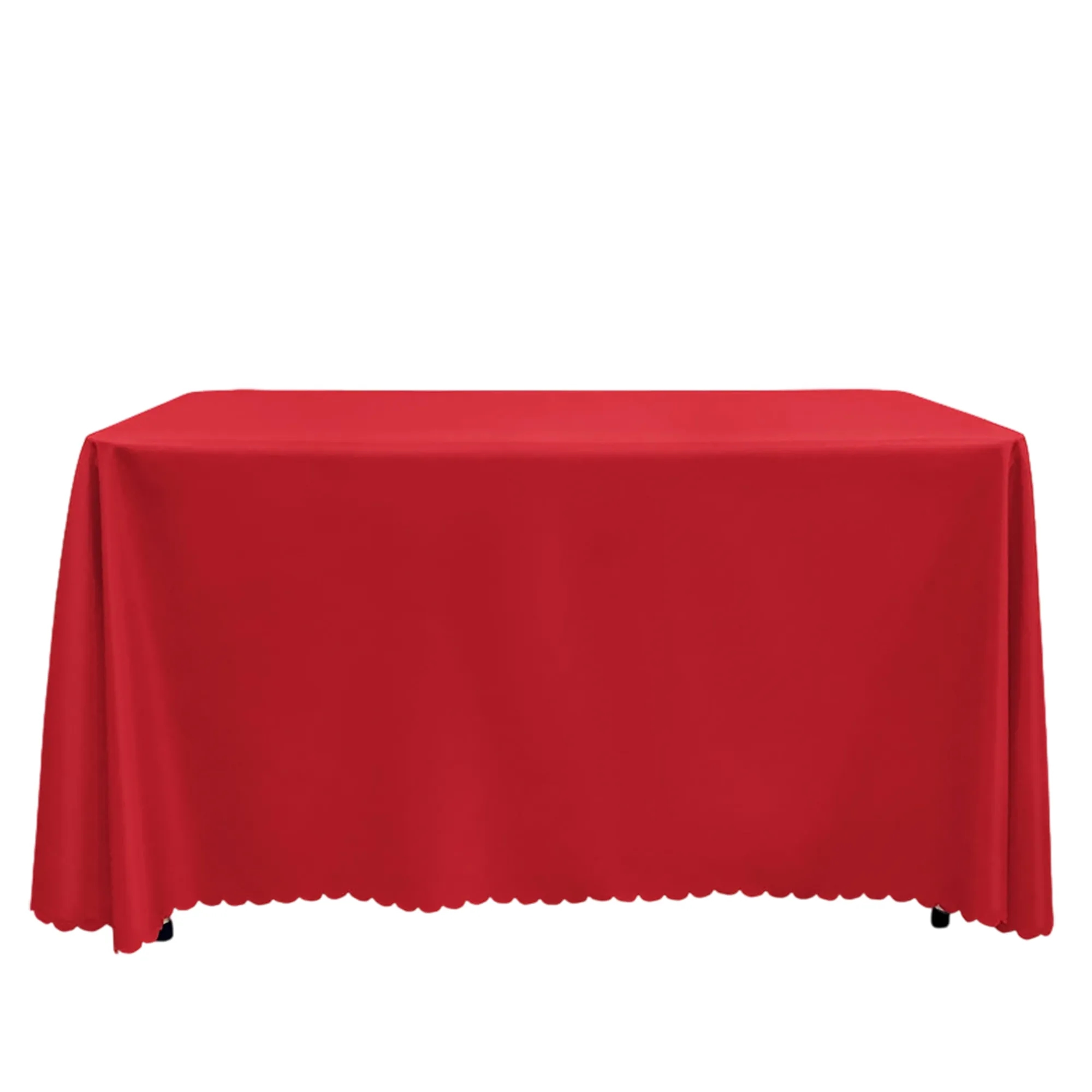 Fitted Polyester Tablecloth for 6ft Rectangle 15