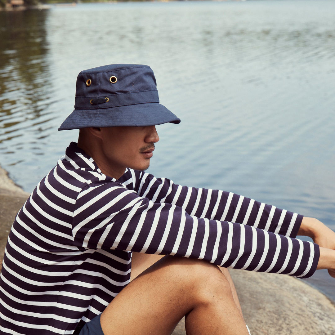 Tilley® Iconic T1 Bucket Hat - Dark Navy 14