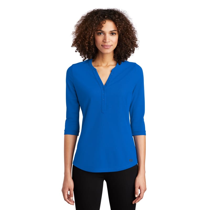 OGIO Women's Jewel Henley 14
