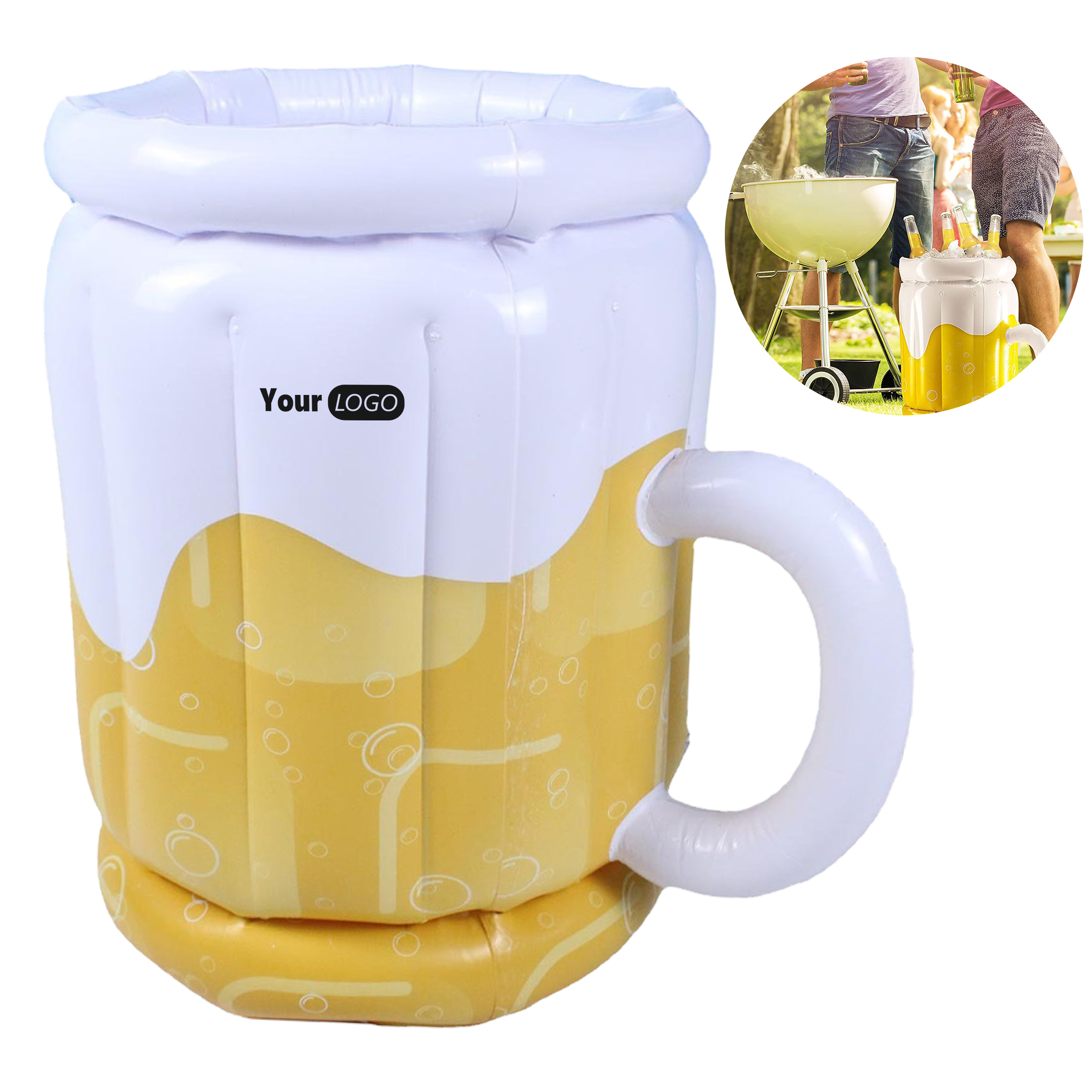 Pvc Inflatable Beer Ice Bucket 3