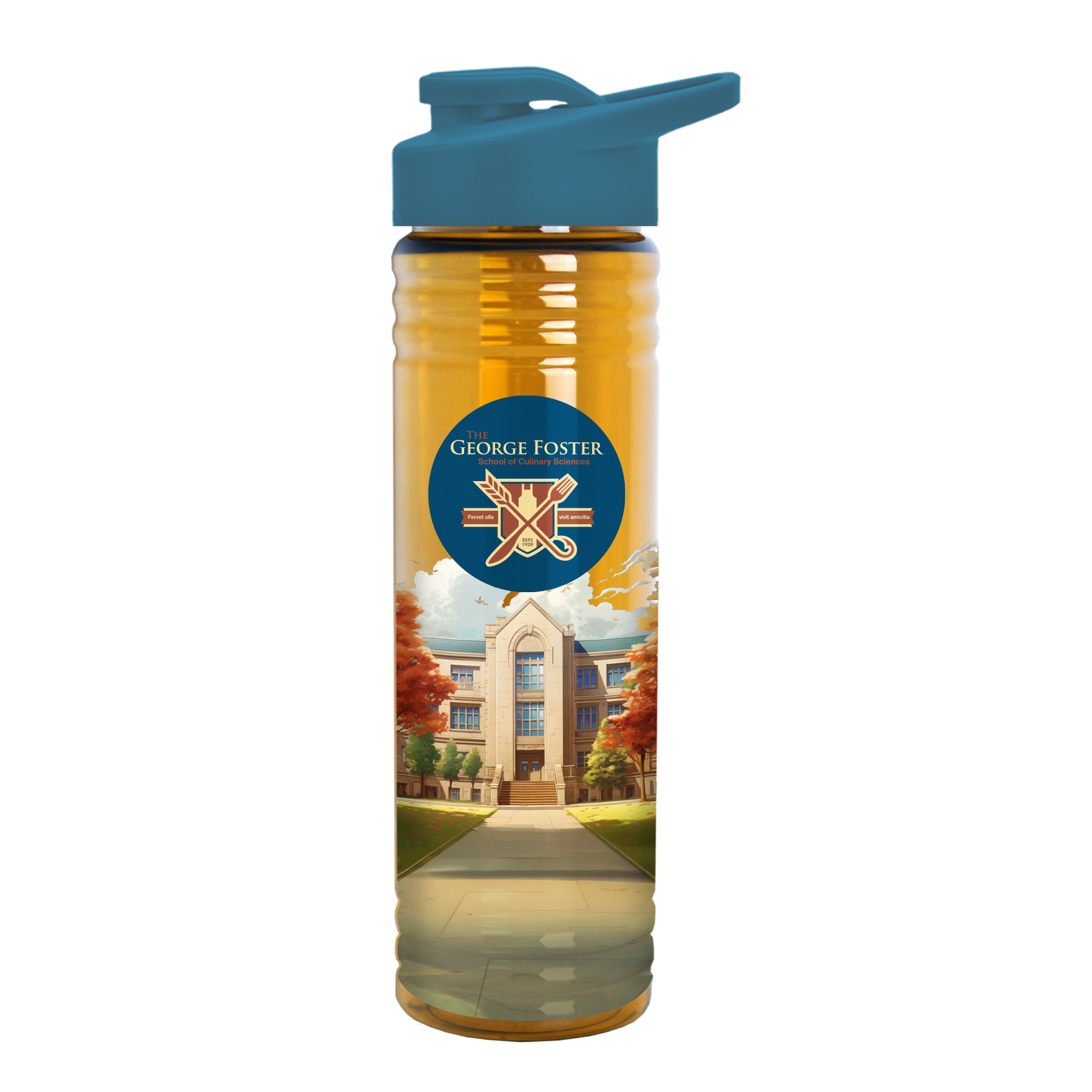 Garyline® Slim Fit Bottle with Drink-Thru Lid - 24 oz. 388