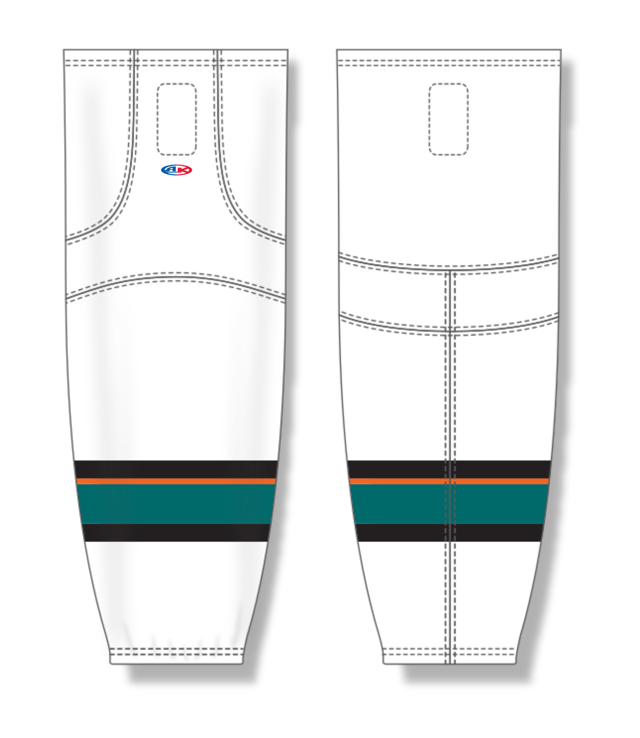 Cut & Sew Pro Hockey Socks HS2100-G135 5