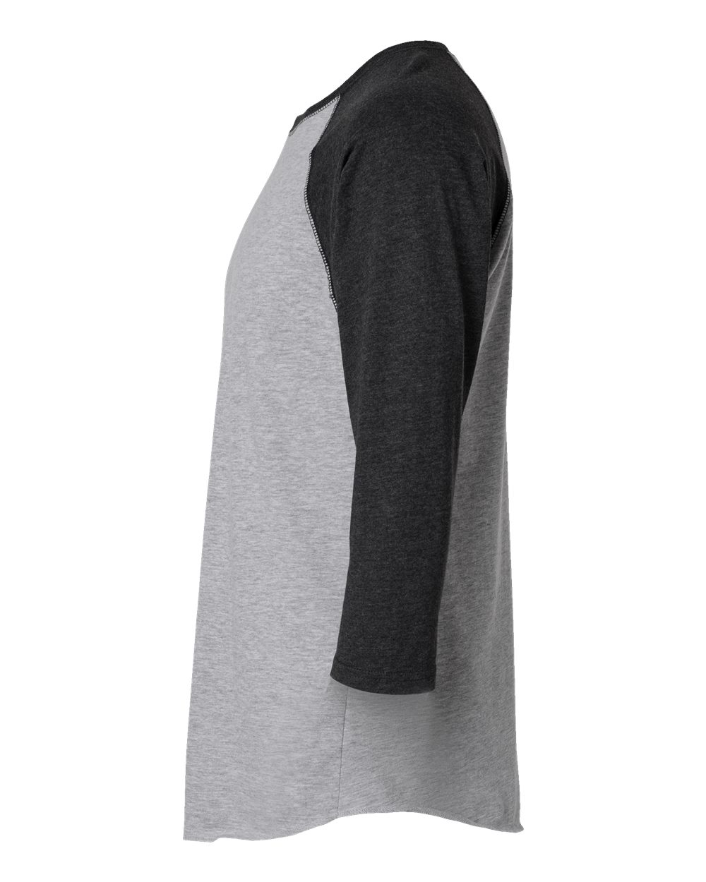 Unisex Baseball Fine Jersey Three-Quarter Sleeve Tee - 6930 27