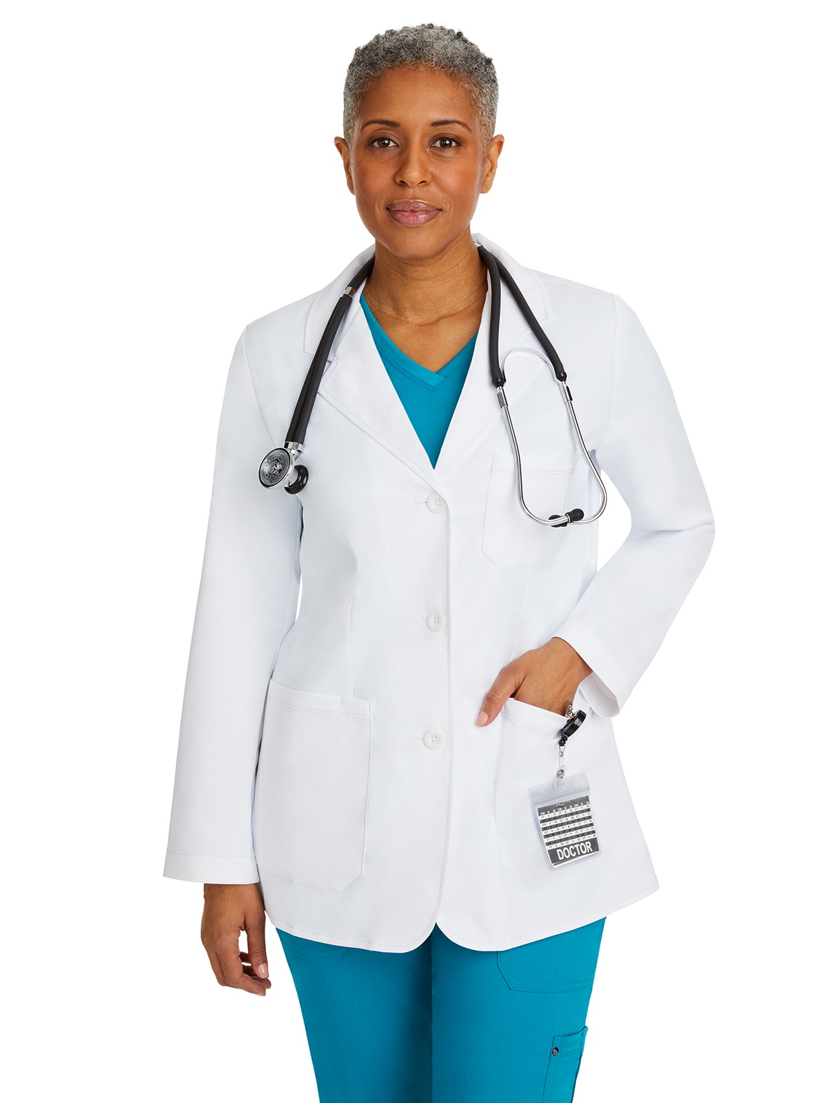 Healing Hands - The White Coat - Women's Five-Pocket 29" Flo Consultation Lab Coat 1