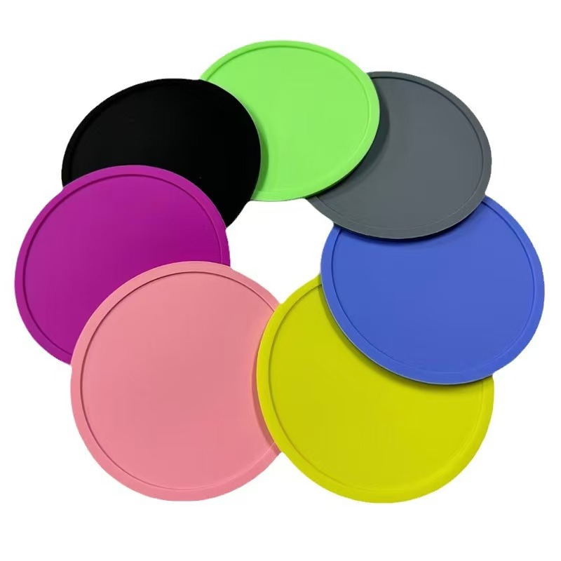 Round Silicone Coaster 2
