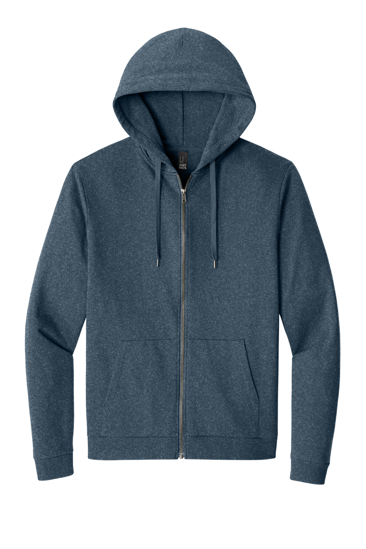 District Perfect Tri Fleece Full-Zip Hoodie DT1302 17