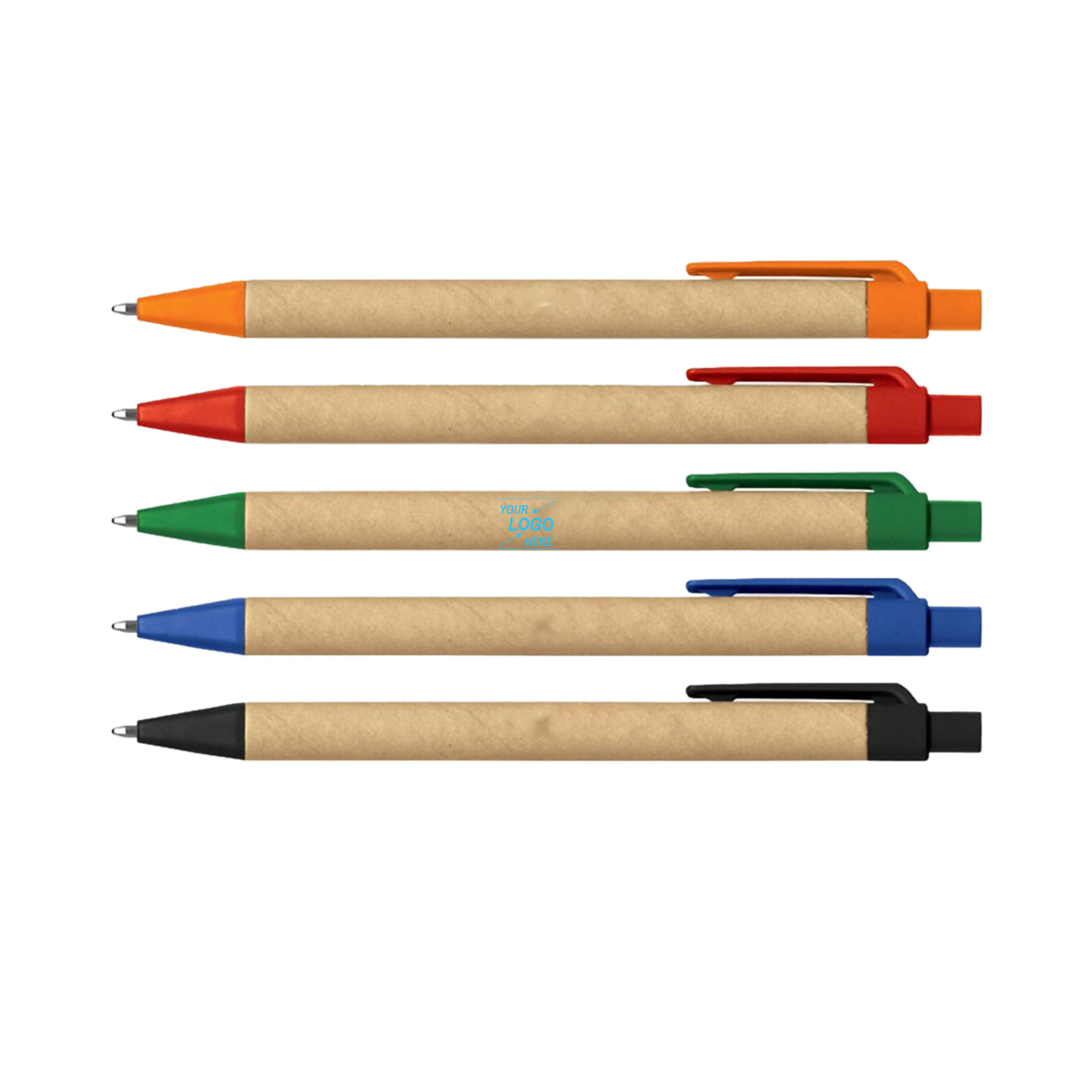 Retractable Cardboard Ballpoint Pen 6