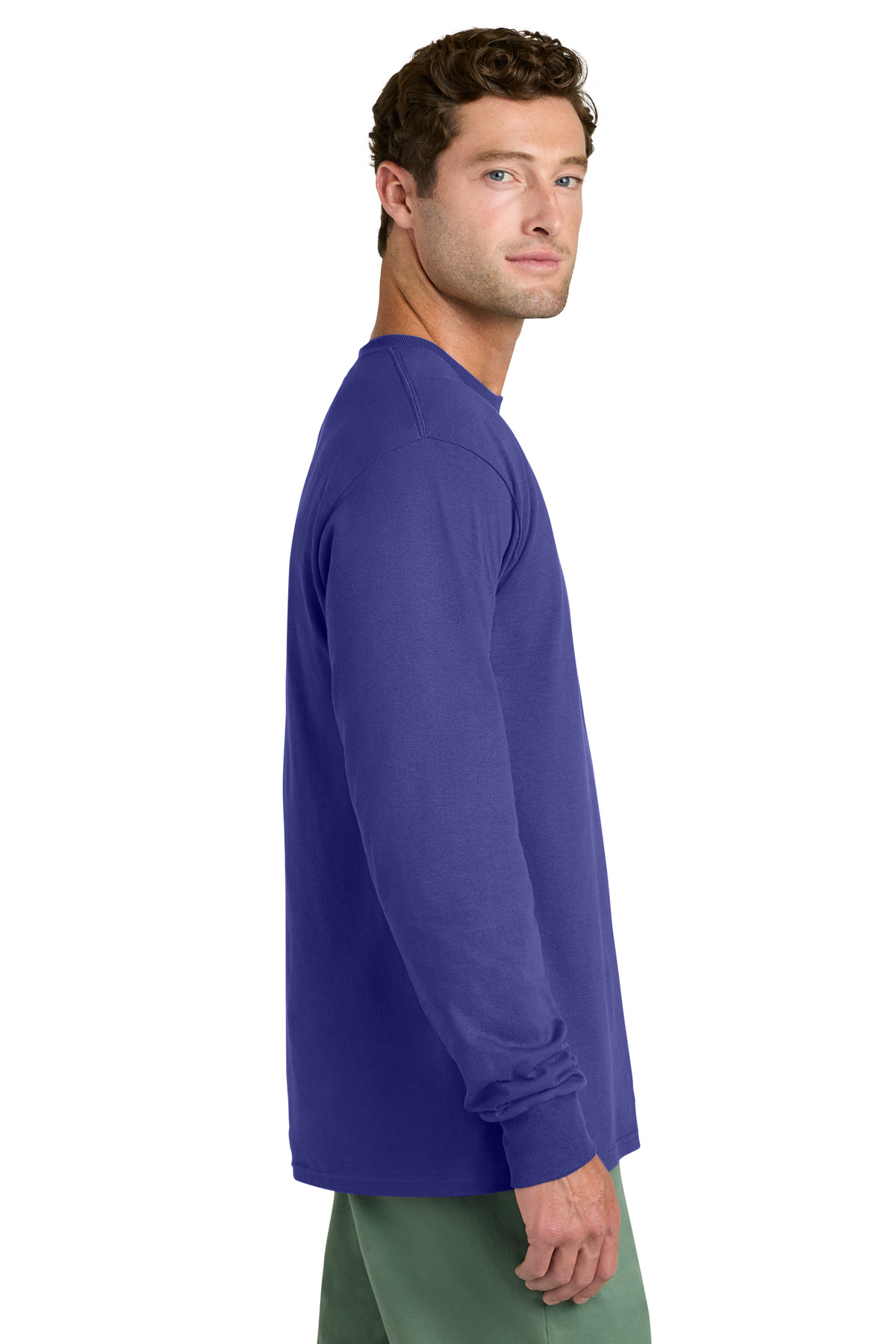 Port & Co Long Sleeve Core Cotton Tee. PC54LS 30
