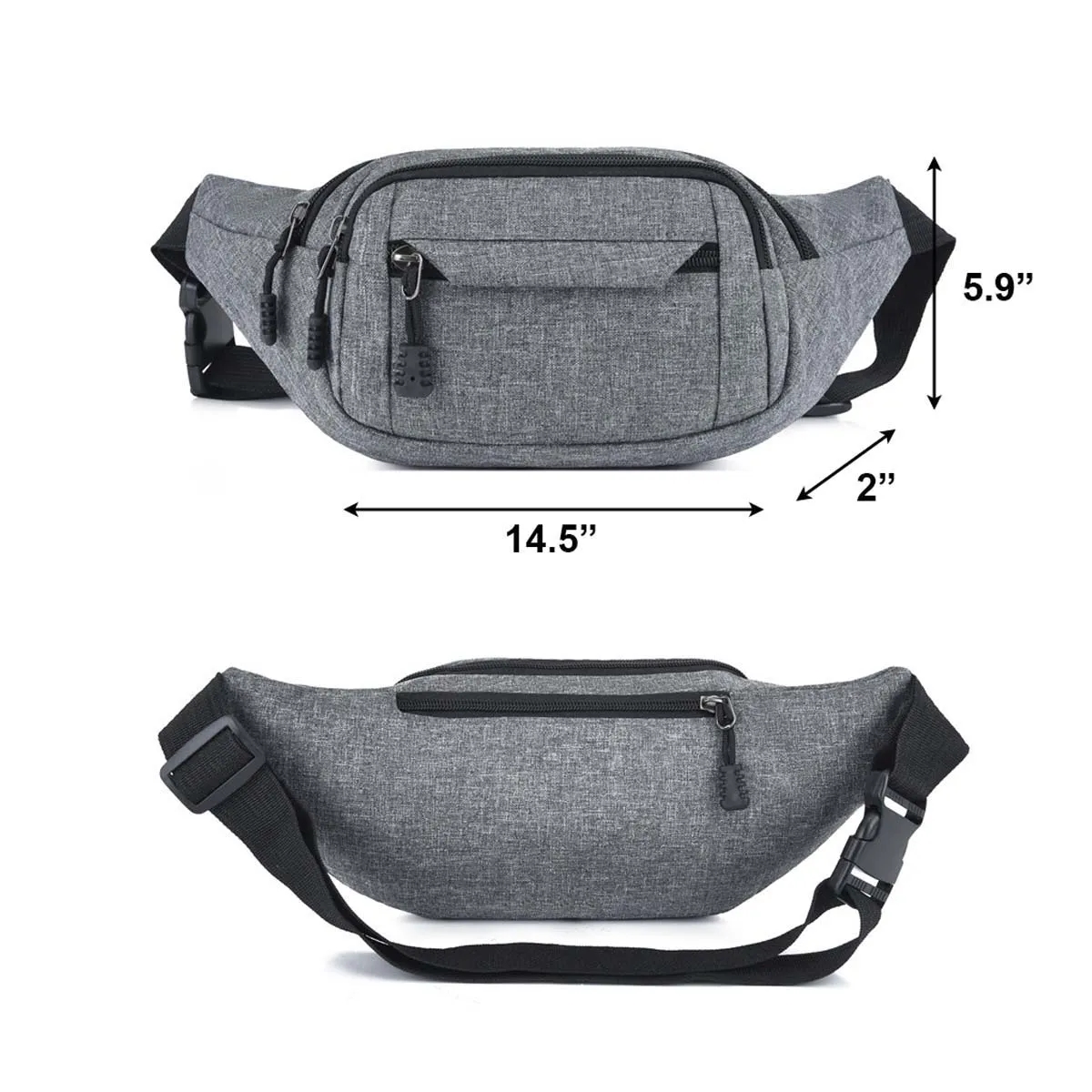Crossbody Waist Bag Pack 3