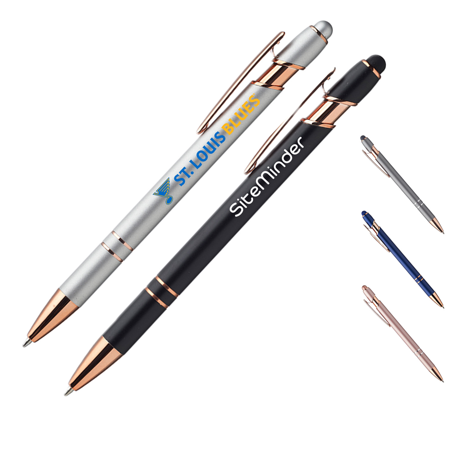 Rose Gold Trim Stylus Pen 2