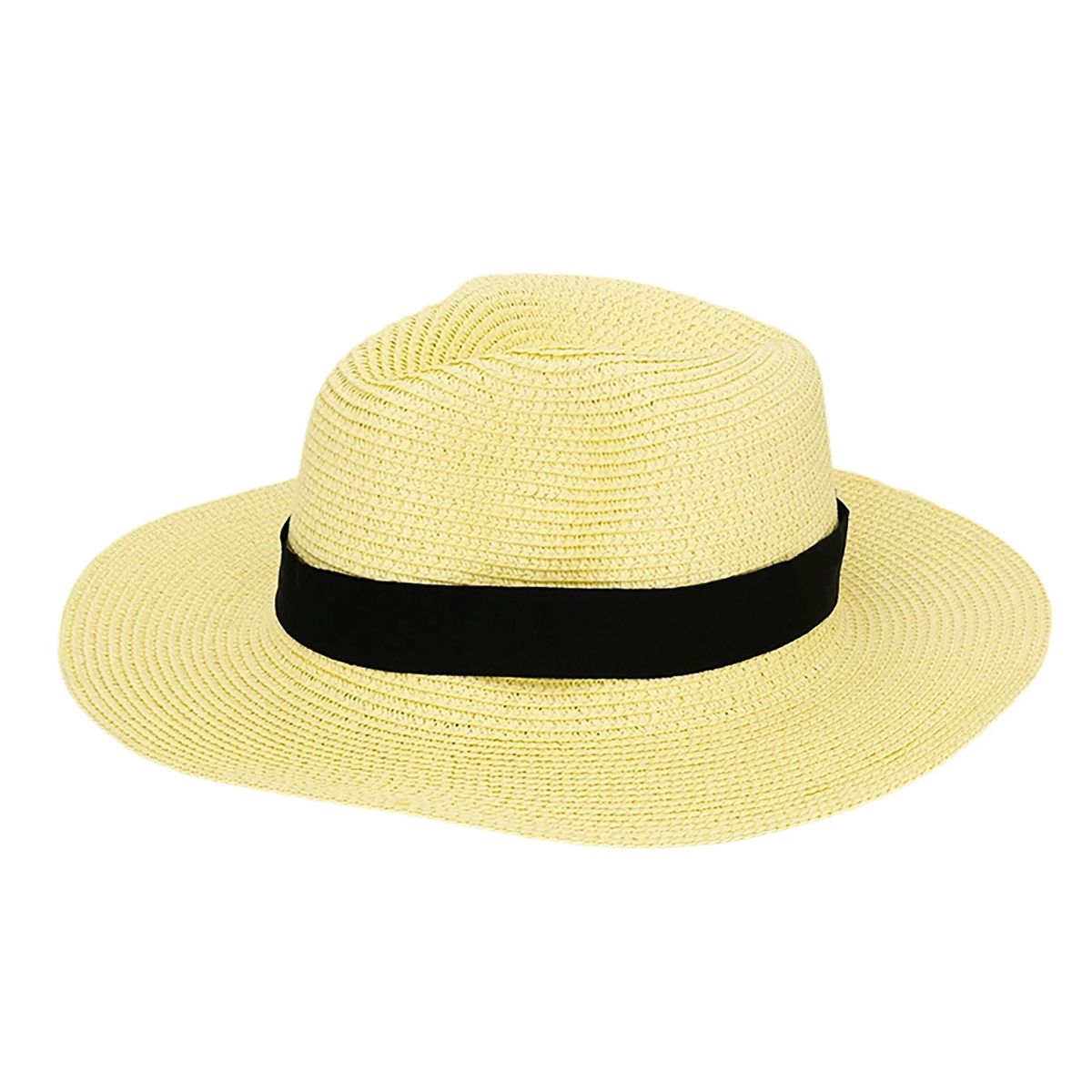 Stylish Woven Straw Hat with Wide Brim for Outdoor Use 16