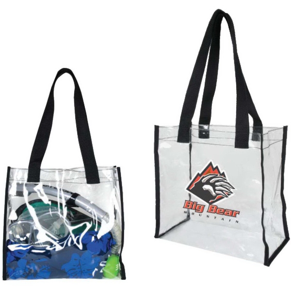 Clear tote bag 2