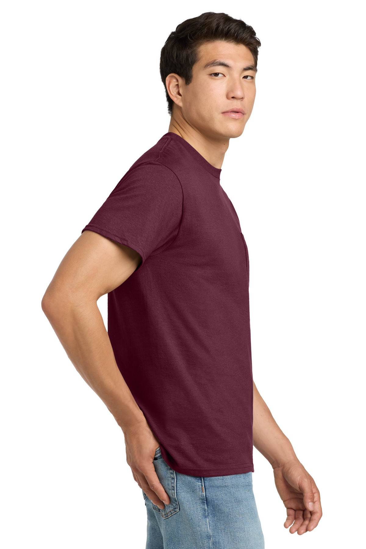 Gildan - Ultra Cotton 100% US Cotton T-Shirt with Pocket. 2300 7