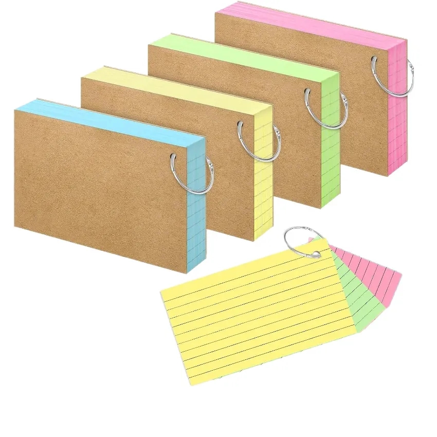 Customized Index Memo Kraft Cover Word Book 5