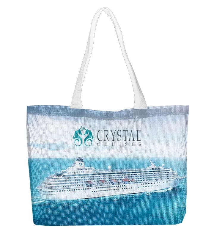 Sublimated Panel & Mesh Tote Bag 4