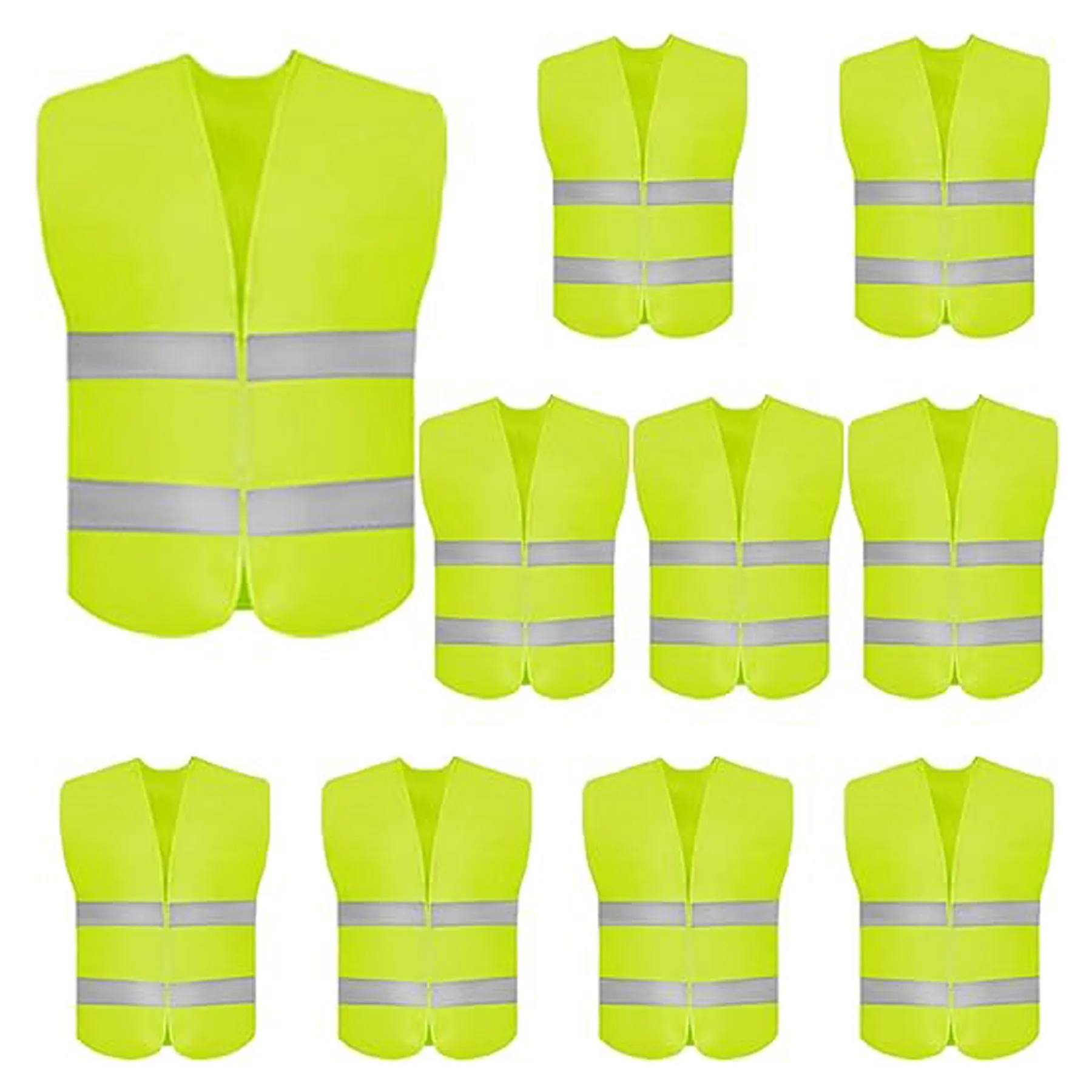 unisex High Visibility Safety Vest 3