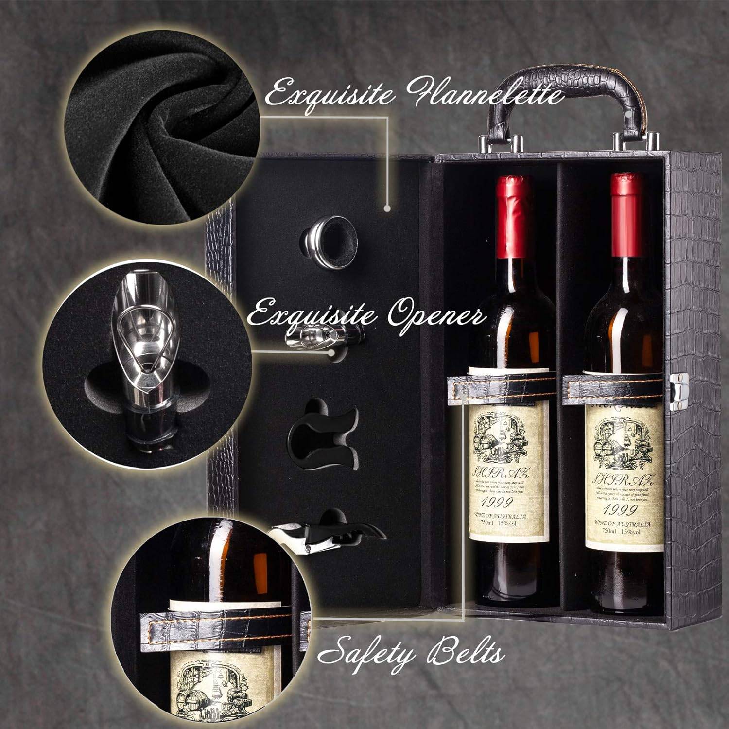 Dual Wine Boxes Set 2