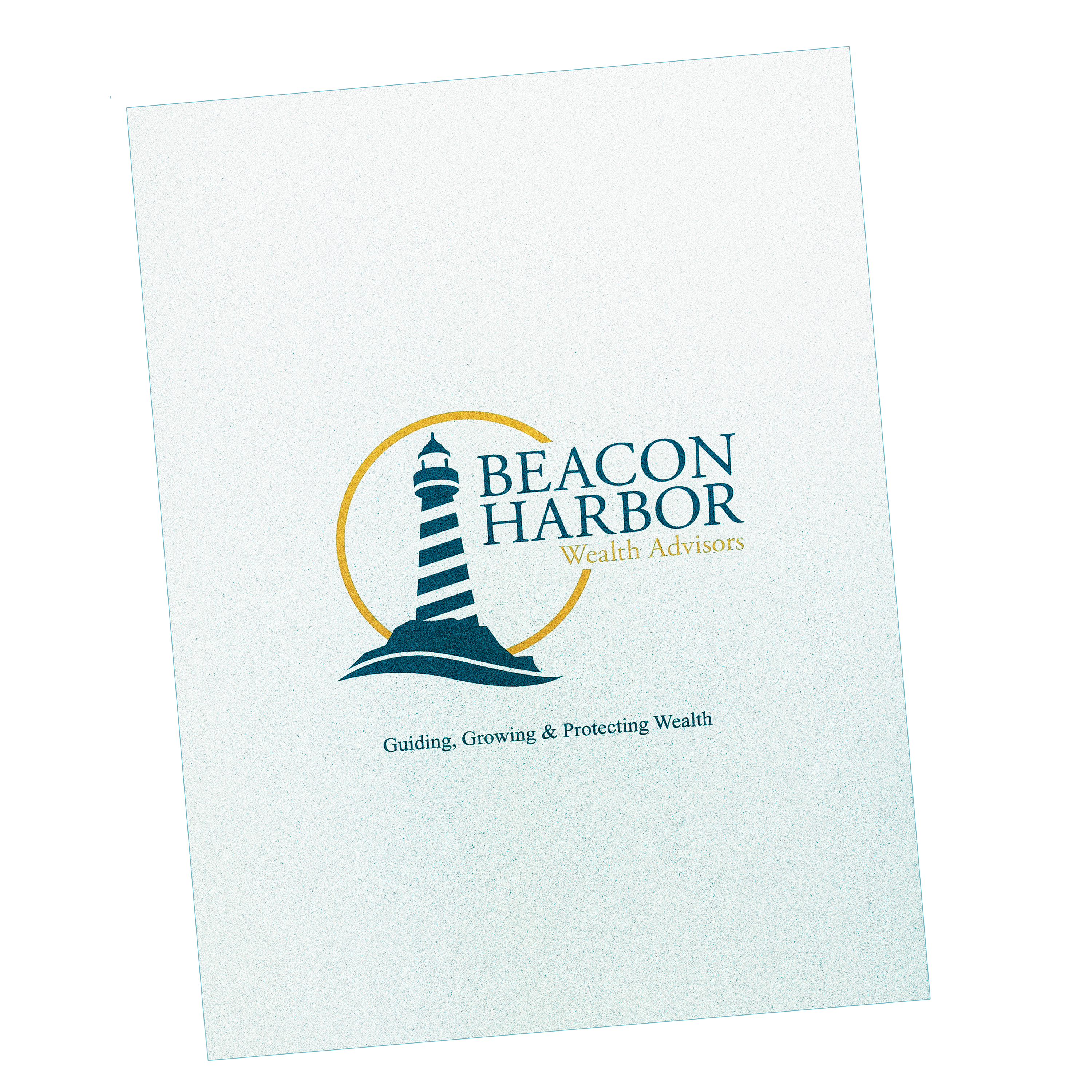 Quick Ship Pocket Folder Printed Two PMS Colors 8