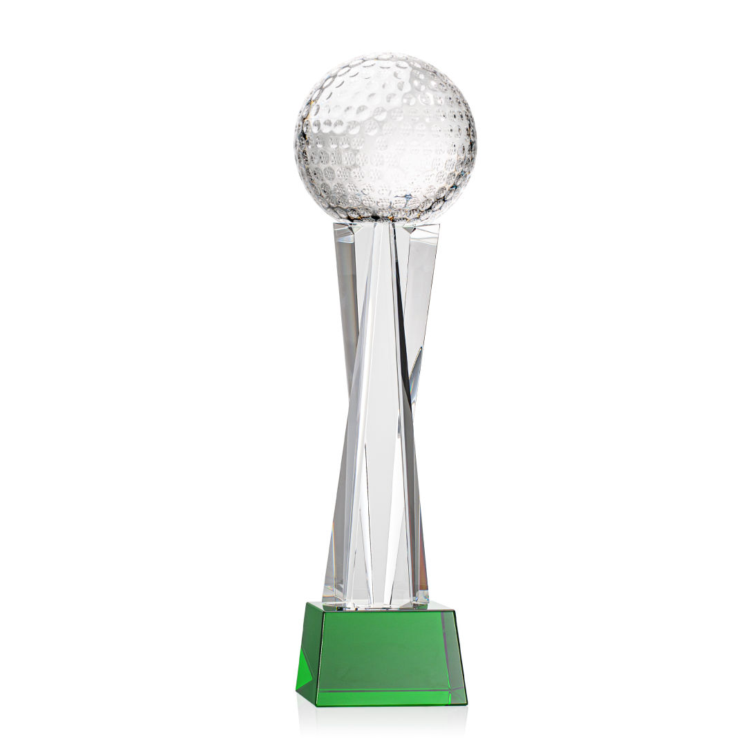 Golf Ball Award on Grafton Base - Green 7