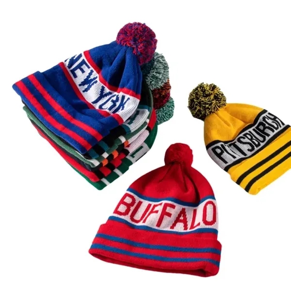 Acrylic Knit Winter Beanie 7