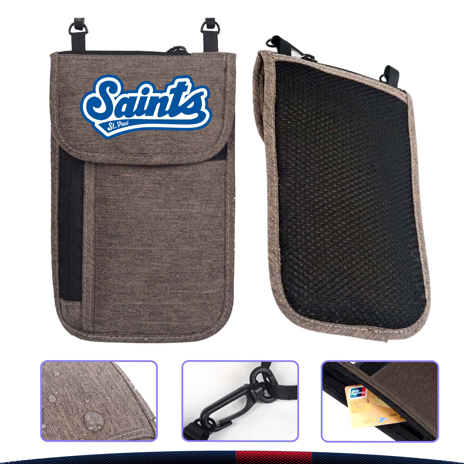 Ramos Neck Passport Bag 2