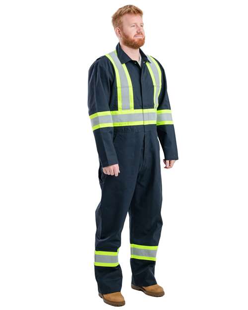 Men's Safety Striped Unlined Coverall - HVC250 7