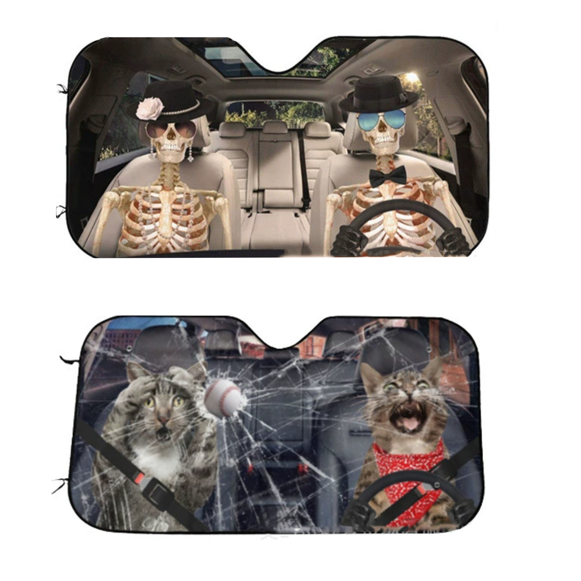 Car Folding Front Windshield Sunshade 2