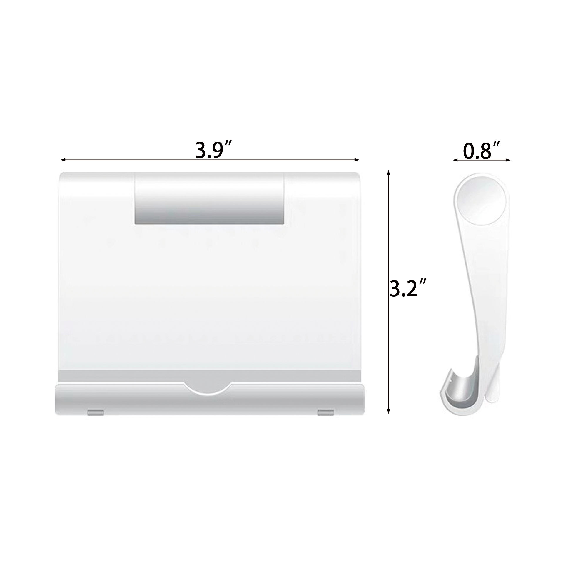 Foldable Plastic Phone Stand 2