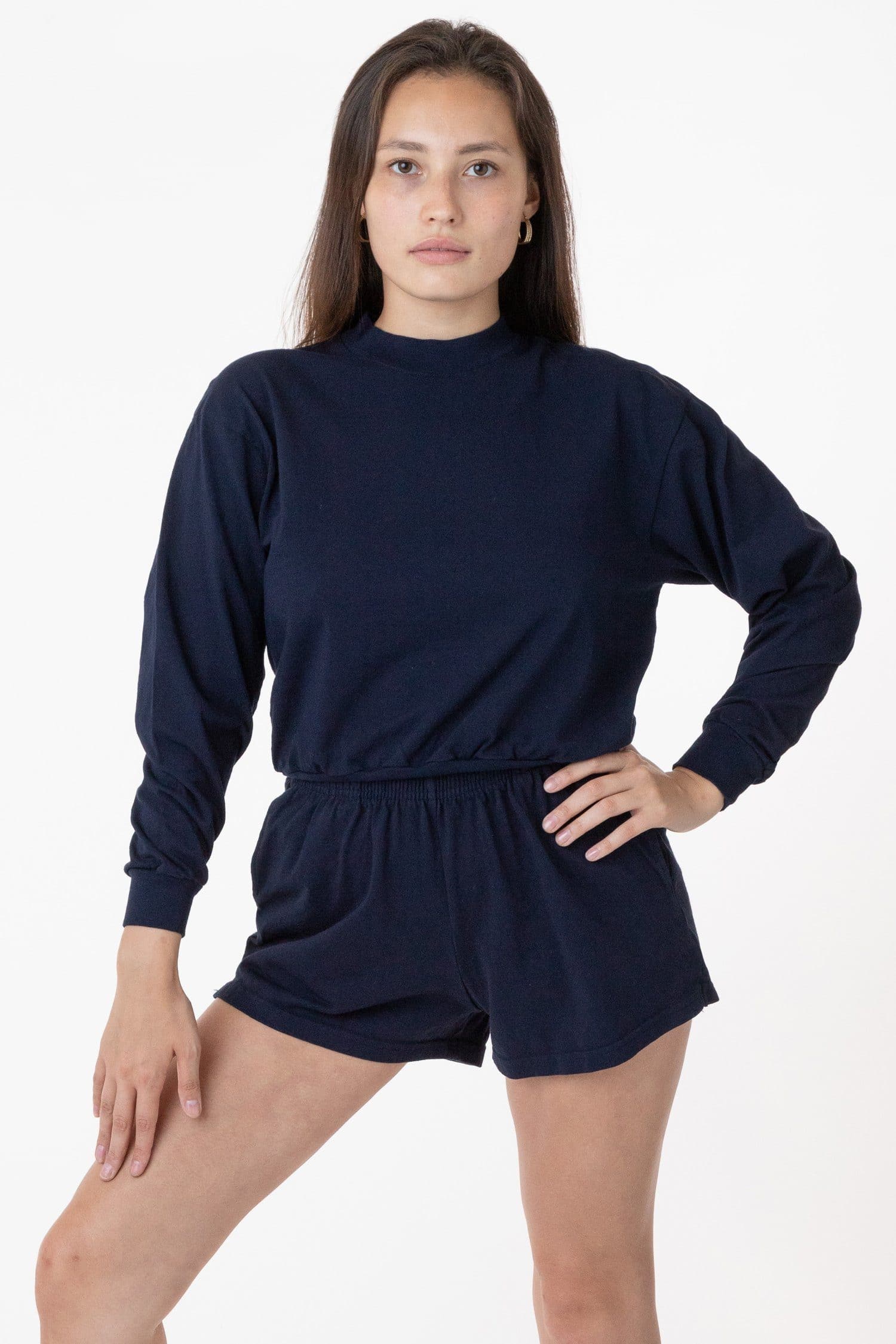 8.5 OZ HEAVY JERSEY SHORT SHORTS 22