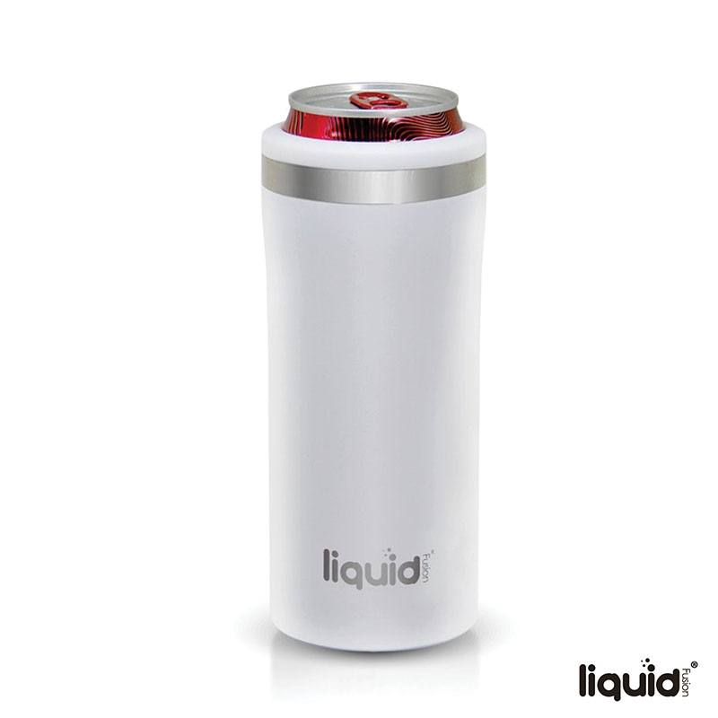 Liquid Fusion® 12 oz. Double Wall, Stainless Steel Skinny Can Cooler 68